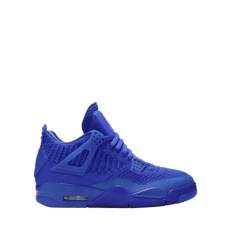 Air Jordan Retro 4 'Flyknit-Hyper Royal'
