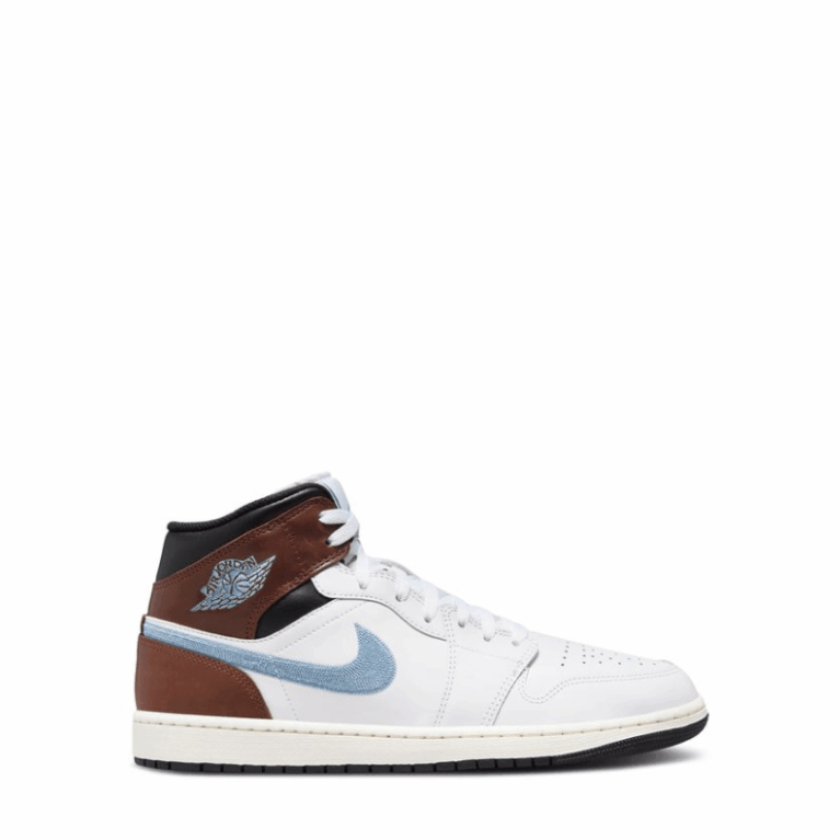 Air Jordan Retro 1 Mid SE 'Brown Blue Grey'