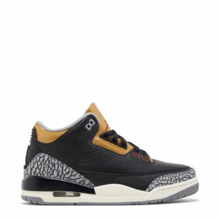 Air Jordan Retro 3 'Black Gold'