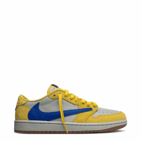 WMNS Air Jordan Retro 1 Low x Travis Scott 'Canary'