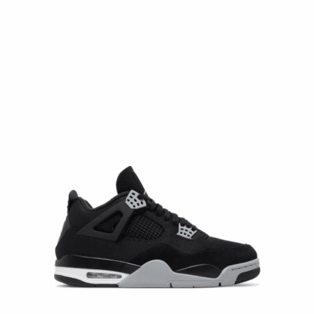 Air Jordan Retro 4 'Black Canvas'