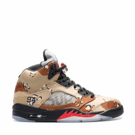 Air Jordan Retro 5 'Supreme Desert Camo'