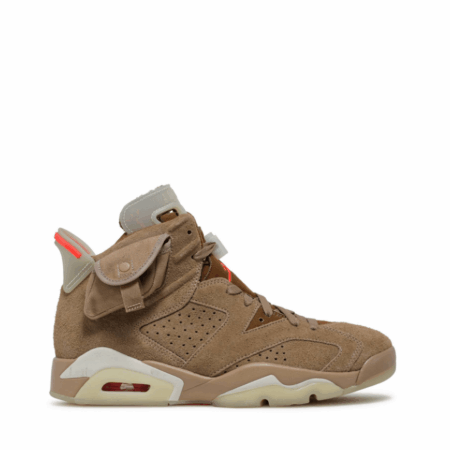 Air Jordan Retro 6 Travis Scott 'British Khaki'