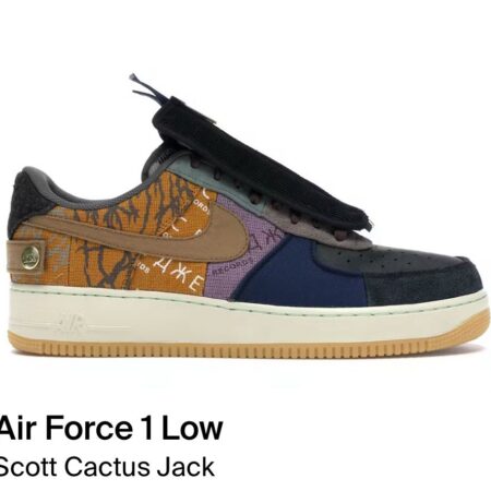 Nike Air Force 1 Low "Travis Scott Cactus Jack"
